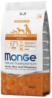 Корм для собак Monge Speciality Adult All Breed Duck/Rice 2.5 кг